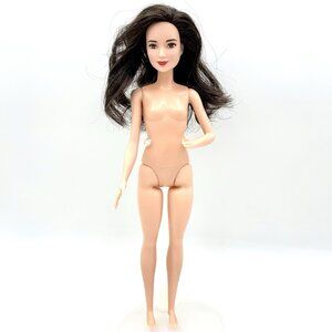 BARBIE Fashionista NAUTICAL TOP #61 Replacement Barbie Doll Nude Petite Flatfeet